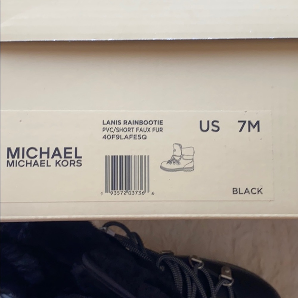 MICHAEL MICHAEL KORS Lanis Faux Fur Boot Size 7 – Brand New / Rare - Picture 3 of 12
